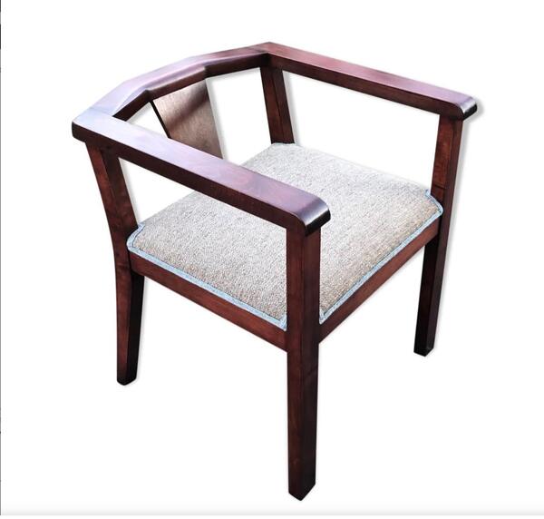 Fauteuil de bureau Art Deco moderniste vers 1930 